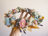 Couronne de fleurs
