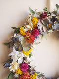 Couronne de fleurs