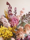 Bouquet rose et jaune