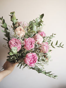 Bouquet de pivoines