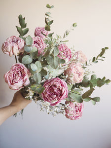Bouquet de pivoines
