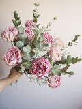 Bouquet de pivoines