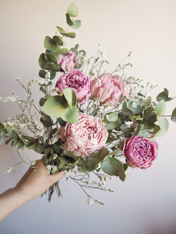 Bouquet de pivoines