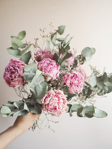 Bouquet de pivoines