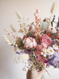 Bouquet rose et parme