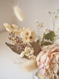 Bouquet + vase ancien
