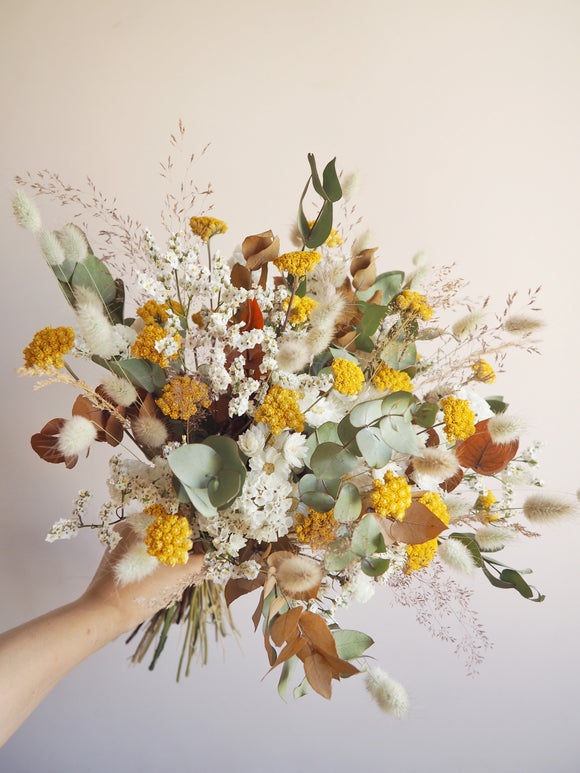 Bouquet jaune et blanc