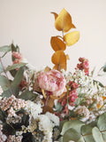 Bouquet rose et jaune