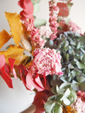 Bouquet bleu et rose