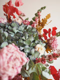 Bouquet bleu et rose