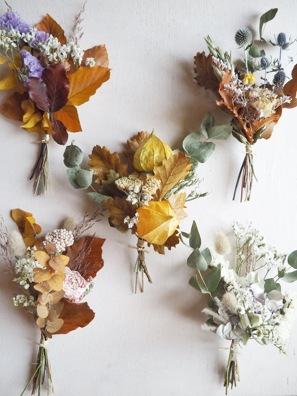 Ensemble de 5 mini bouquets