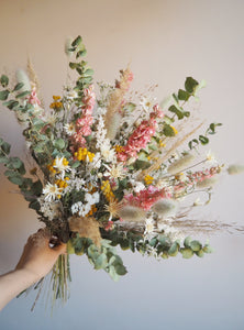 Bouquet rose et jaune