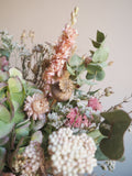 Bouquet rose poudré