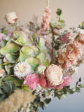 Bouquet rose poudré