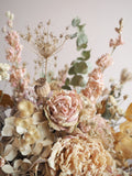 Bouquet rose poudré