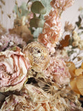 Bouquet rose poudré