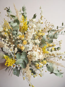 Bouquet jaune et blanc