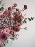 Bouquet rose et violine