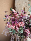 Bouquet rose et violine