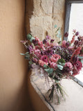 Bouquet rose et violine