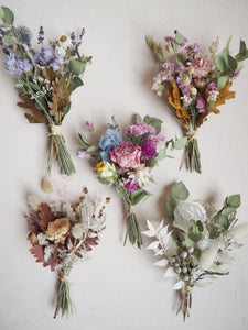 Ensemble de 5 mini bouquets