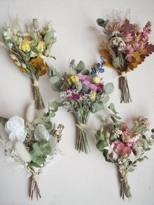 Ensemble de 5 mini bouquets