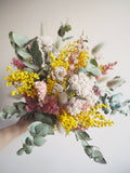 Bouquet rose et jaune
