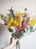 Bouquet rose et jaune