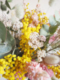 Bouquet rose et jaune