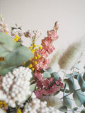 Bouquet rose et jaune