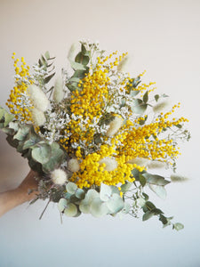 Bouquet jaune et blanc
