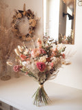 Bouquet rose pêche