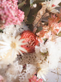 Bouquet rose pêche