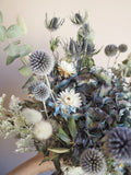 Bouquet bleu et blanc