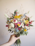 Bouquet pastel multicolore