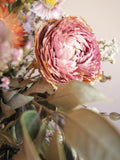 Bouquet rose et orange