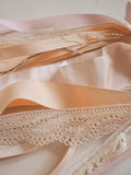 🔴Lot de rubans rose pâle