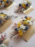 Peigne fleuri