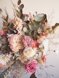 Bouquet rose pêche