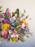 Bouquet pastel multicolore