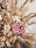 Bouquet rose poudré
