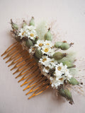 Peigne fleuri