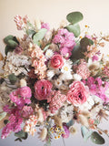 Bouquet rose et blanc