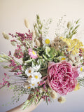 Bouquet rose et jaune