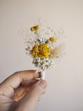 Boutonnière fleurie