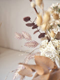 Bouquet + vase ancien