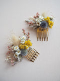 Peigne fleuri