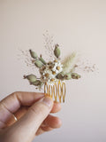 Peigne fleuri