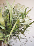 Bouquet vert et blanc