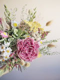 Bouquet rose et jaune